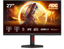 AOC U27G4R - Gaming Monitor - 4K UHD 160 Hz en FHD 320 Hz - Zwart