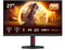 AOC U27G4R - Gaming Monitor - 4K UHD 160 Hz en FHD 320 Hz - Zwart