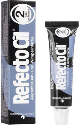 RefectoCil - Wimper- en Wenkbrauwverf - Blauw-Zwart nr. 2 - 15 ml