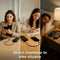 Nuvance Powerbank 10000 mAh - Snellader - 4 Poorten - Zwart