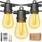 Partizzle 15m LED Lichtsnoer - Buitenverlichting - Weerbestendig - Warm wit