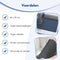 Hilvard - Afdruipmat - Tampermat - 40 x 30 cm - Absorberend - Navy blauw