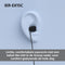 Sony IER-EX15C - In-ear oordopjes - USB-C aansluiting - Zwart