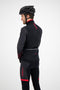 Rogelli Wire - Winterjack - Winddicht en waterafstotend - Zwart/Rood XL