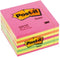 Post-it - Memoblok 2028 76x76mm kubus neon kleuren