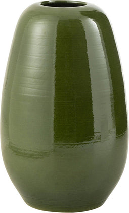 J-Line vaas Lola - porselein - groen - large - 55 cm hoog