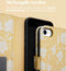 iMoshion Hoesje Geschikt voor iPhone SE (2022) / SE (2020) / 8 / 7 / 6s / 6 Hoesje Met Pasjeshouder - iMoshion Design Bookcase smartphone - Geel / Yellow Flowers