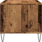 vidaXL - Salontafel - 90x49x45 - cm - bewerkt - hout - oud - houtkleurig