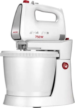 MPM - Mixer met Mengkom 3 Liter - Handmixer - 750W - 5 Snelheden