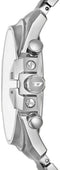 Diesel MEGA CHIEF SLIM - Polshorloge - Chronograaf - Zilverkleurig 48 mm