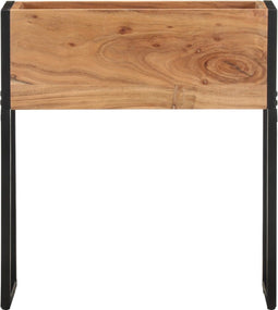 vidaXL - Plantenbak - 60x20x68 - cm - massief - acaciahout