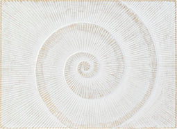 Wanddecoratie DKD Home Decor Hout MDF Spiralen (120 x 3.5 x 90 cm)