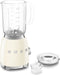 Smeg BLF03CREU - Blender - 800W - 1,5L - Crème