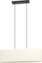 EGLO Febres - Hanglamp - E27 - 78 cm - Zwart/Wit (2 stuks)