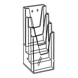 Klika - Folderbak 4 vaks 1/3 A4 hangend - 12 stuks