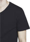 JACK&JONES JACBASIC - Heren T-shirt - V-hals - Maat L (2 stuks)