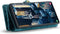 Caseme - Geschikt voor Samsung Galaxy S23 Ultra - Vintage 2 in 1 portemonnee hoes - Blauw
