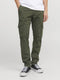 JACK & JONES JPSTPAUL JJFLAKE 542 - Cargo broek - Slim fit - Olijf groen