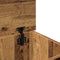 vidaXL - Opbergbox - 70x40x38 - cm - bewerkt - hout - oud - houtkleurig