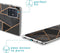 iMoshion Hoesje Geschikt voor Samsung Galaxy A51 Hoesje Siliconen - iMoshion Design hoesje - Zwart / Meerkleurig / Goud / Black Graphic