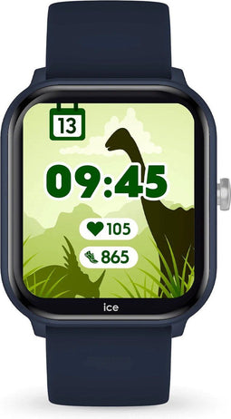 Ice-Watch - ICE smart junior 3.0 - Rechthoekig blauw horloge met Bluetooth - 38 mm (1,75 inch)