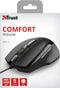 Trust Voca Comfort Mouse - Draad - Optisch - 2400dpi - 6 knoppen - Rechtshandig