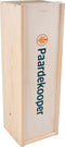 Wijnkist | Je eigen ontwerp | hout | 1 fles | incl. Deksel | 337x85x95mm | 1 stuks
