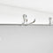 SoBuy Wandgarderobe - Wandkapstok met 3 manden en 4 haken - Max. 15KG - 80 x 25 x 20 cm - Wit