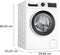 Bosch WGG244FCFG - Serie 6 - Wasmachine met stoom - 1400 rpm - Energielabel A - Iron Assist - Wit