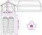 vidaXL - Tent - 2-persoons - waterdicht - camouflage