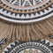 Canvas Home ESPRIT Wit Natuurlijk Boho 70 x 3 x 50 cm (2 Stuks)