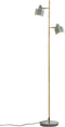 Dyberg Larsen Ocean - Vloerlamp - 2 lichtpunten - Olive/Brass