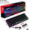 HXSJ L500 - Draadloze Gaming Toetsenbord - RGB - Tri mode - Zwart