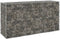 vidaXL - Schanskorfmuur - met - deksels - 100x60x100 - cm - gegalvaniseerd - staal