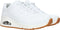 Skechers Uno - Stand On Air - Dames Sneakers - Air-Cooled Memory Foam - Wit
