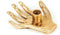 House Vitamin kandelaar hand goud