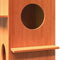 vidaXL - Kattenhuis - 43x43x60 - cm - massief - grenenhout - wit