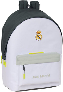 Safta Real Madrid Rugzak - Laptopvak tot 15.6 inch - 44 x 31 x 18 cm - Wit