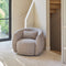 Rivièra Maison Draaibare fauteuil Leonardo, Taupe