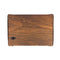 The.Board Large | Houten Serveerplank | Wagonhout | Lederen hengsel | Handgemaakt | Met lijnolie bewerkt