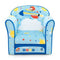 Fluwelen Kinderfauteuil - Comfortabel en Veilig - Houten Frame - Geschikt voor 0 tot 5 jaar