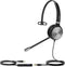 Yealink UH36 Mono - Headset - USB Wired Noise-Canceling Microfoon - Aluminium Zwart