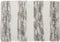5Five Elegante badmat super zacht - Gestreept - Grijs - 50 X 75 cm - Extra dik