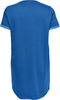 ONLY CARMAKOMA CARKAYLEE - Dames Jurk - Katoen met korte mouwen - Strong Blue - M-46/48