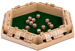 Shut the Box 6 spelers 10 cijfers 29x29c
