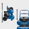 Scheppach HC20Si-Twin - Draagbare compressor - 800W - 20L - 10 bar - 54 dB - olievrij