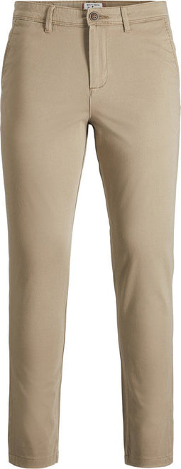 JACK&JONES JPSTMARCO JJBOWIE SA - Chinobroek - Slim fit met stretch - Beige - Maat W30 X L34