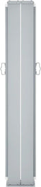 vidaXL - Windscherm - uittrekbaar - 117x600 - cm - rood