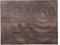 PTMD Mattin Brown Mango Wood Circle Wall Panel Rect