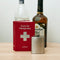Kikkerland Liquor & Whiskey Heupfles - Hip Flask - Roestvrij staal - 120ML